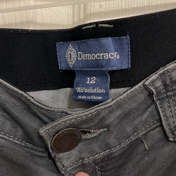 Democracy light gray size 12 skinny jeans - Picture 3 of 6